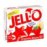 Jell-o Gelatin Dessert Strawberry Banana Left Picture